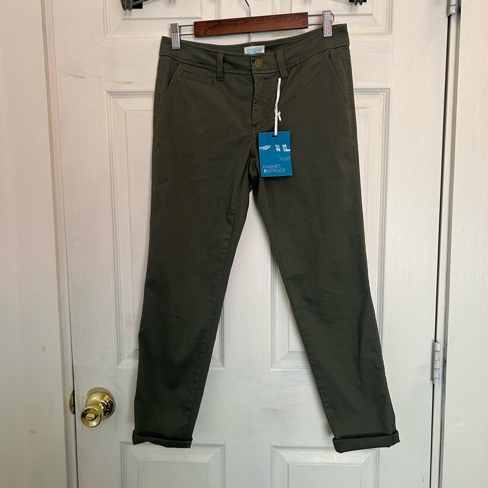 Women’s Olive Market and Spruce Pants